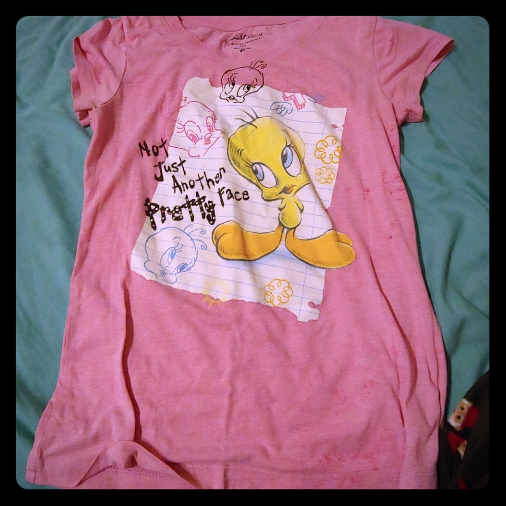 Pink Tweety Bird shirt